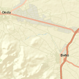 Onda Street Map