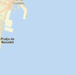 El Grao Street Map