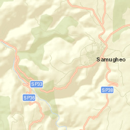 Samugheo Street Map