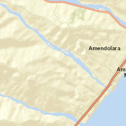 Amendolara Street Map