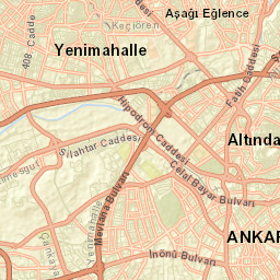 Ankara Street Map