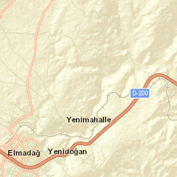 Elmadağ Street Map
