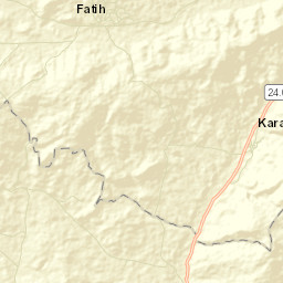 Otlukbeli Street Map