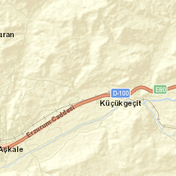 Aşkale Street Map