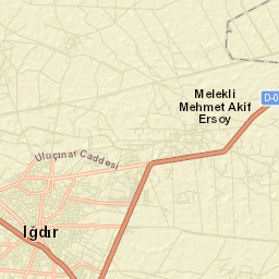 Iğdır Street Map