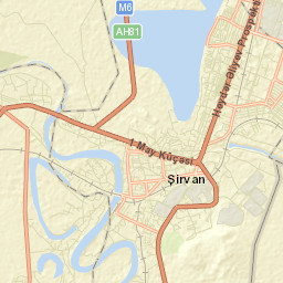 Şirvan Street Map