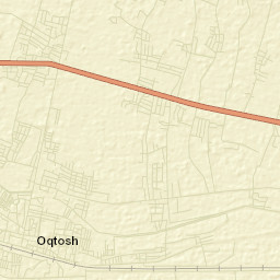 Oqtosh Street Map