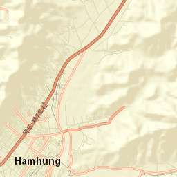 Hamhŭng Street Map