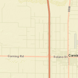 Richfield California Street Map