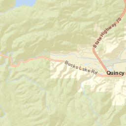 Quincy California Street Map