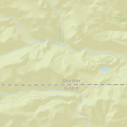 Eldora Colorado Street Map