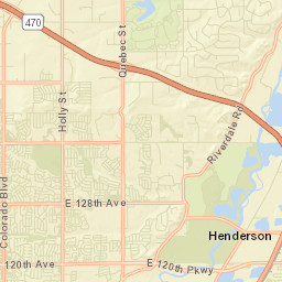 13395-13591 Riverdale Rd Colorado Street Map