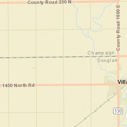 Villa Grove Street Map