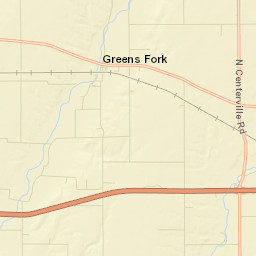 Wayne County Street Map