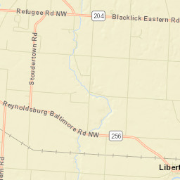 Stoudertown Ohio Street Map