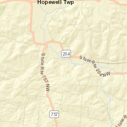 Yost Ohio Street Map