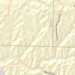 Temperanceville Ohio Street Map
