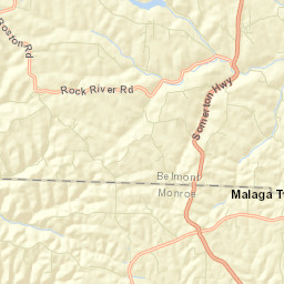 Somerton Ohio Street Map