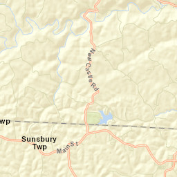 Wilson Ohio Street Map