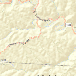 Captina Ohio Street Map