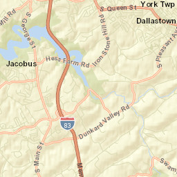 Jacobus Street Map
