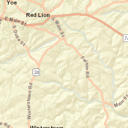 Yoe Street Map