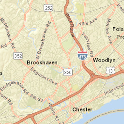 Swarthmore Street Map