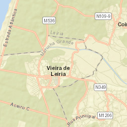 Vieira de Leiria Street Map