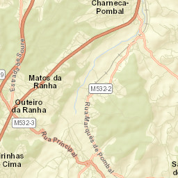 Pombal Street Map