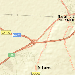 Navalmoral de la Mata Street Map