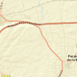 Peraleda de la Mata Street Map