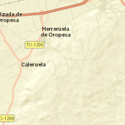 Caleruela Street Map
