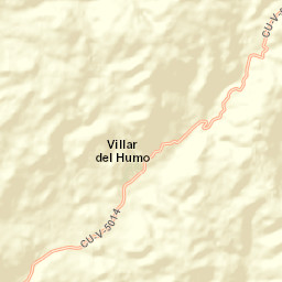 Villar del Humo Street Map