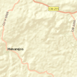 Henarejos Street Map