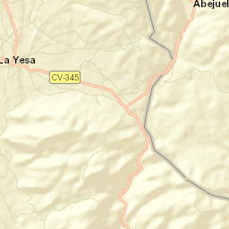 La Yesa Street Map