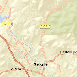 Segorbe Street Map