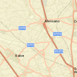 Montesardo Street Map