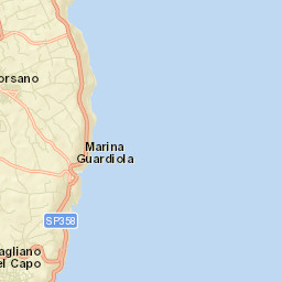 Gagliano del Capo Street Map