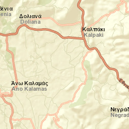 Kalpáki Street Map