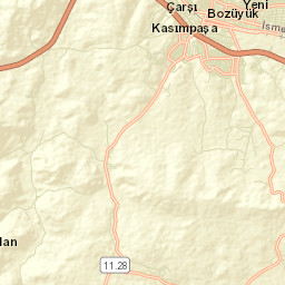 Bozüyük Street Map