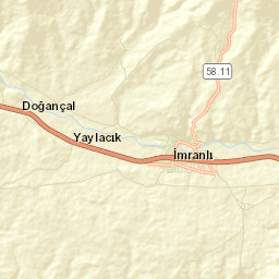 İmranlı Street Map