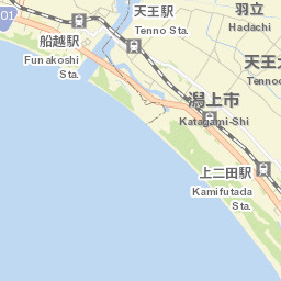 Katagami Street Map