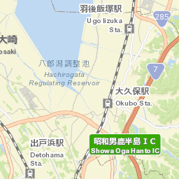 Katagami-shi Street Map