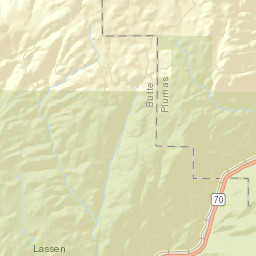 Cresta California Street Map