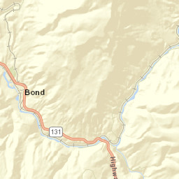 State Bridge Colorado Street Map