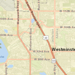 Sunstream Colorado Street Map