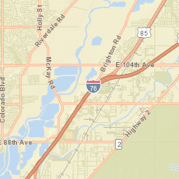 10047-10099 Havana Street, Henderson, CO Street Map