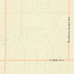 Living Springs Colorado Street Map