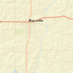 Maysville Street Map