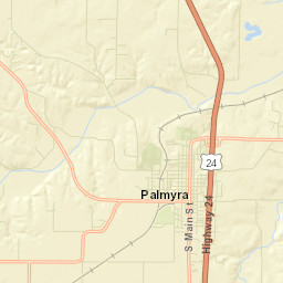 Palmyra Street Map